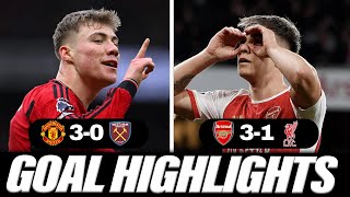 ARSENAL DENT LIVERPOOLS TITLE CHARGE Arsenal 31 Liverpool  Man Utd 30 West Ham GOAL HIGHLIGHTS [upl. by Egiarc68]