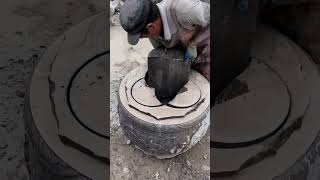 Granite barrel core pulling process [upl. by Kursh]