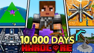 I Survived 10000 Days in Hardcore Minecraft FULL MOVIE [upl. by Slocum322]