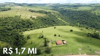 GRANDE SÍTIO DAS CACHOEIRAS MARAVILHOSAS CASA BOA COM SUÍTE E VISTA PANORÂMICA R 17 MICódigo2347 [upl. by Noryd759]