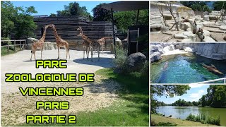 Parc🐵🐴 Zoologique 🐯🦍de Vincennes parispartie 2️⃣🦧❤ [upl. by Marietta]