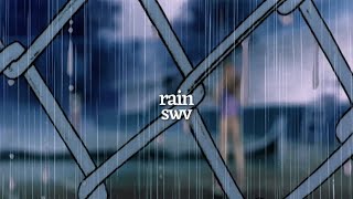 rain by swv lyrics [upl. by Nagiam]