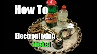 DIY Nickel Plating  Electroplating for Car Parts UPDATED [upl. by Salahi]