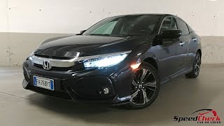 2017 Honda Civic Sport Hatchback 15T  Full Walkaround Start Up Engine Sound [upl. by Welker]