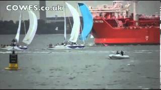 VIRAL Former Royal Navy crashes yacht into 120000TONNE tanker [upl. by Zetram]