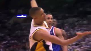 John Starks headbutt Reggie Miller game 3  Indiana Pacers NY Knicks need to retire number 3 jersey [upl. by Novar]