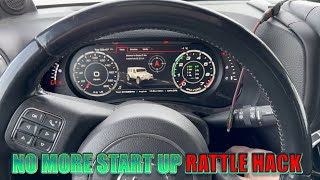 PENTASTAR START UP RATTLE HOW TO AVOID [upl. by Tedmund766]