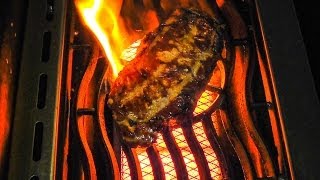 steak rückwärts gegrillt auf der sizzle zone [upl. by Amethist484]