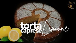 The Best amp Ultimate Italian Lemon Cake  Torta Caprese al Limone [upl. by Beyer]