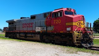 Galesburg Illinois quotRailroad Daysquot railfaning 63024 [upl. by Alys]