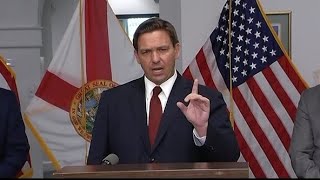 DeSantis blasts Biden quotI am standing in your wayquot [upl. by Eniala]