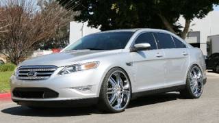 DUB EXCLUSIVE The Worlds First Tricked Out 2010 Ford Taurus [upl. by Truc]