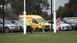 LVFNL RD18 2024 Bridgewater vs Calivil United [upl. by Ahsercal693]