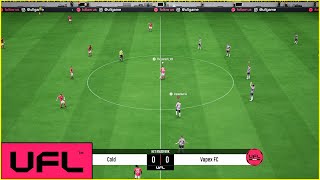 NEW UFL Football Gameplay PS5 Full Match [upl. by Llertnod]