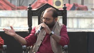 Anindya amp Chandril at Tata Steel Kolkata Literary Meet 2015  Part 1 [upl. by Yttig]