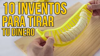 10 INVENTOS ESTÚPIDOS que puede comprar en AMAZON para TIRAR TU DINERO [upl. by Elitnahc334]