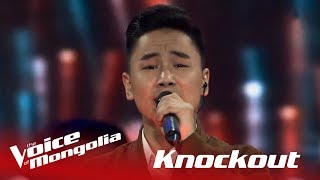 Munkhbayar  quotToo Good at Goodbyesquot  The Knock Out  The Voice of Mongolia 2018 [upl. by Kcirederf]