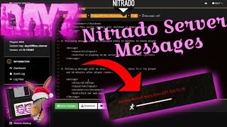 Nitrado  Dayz Server Messages [upl. by Dina]