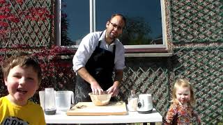 How to make bread with no flour  Oat bread recipie  Butler School [upl. by Einiffit]