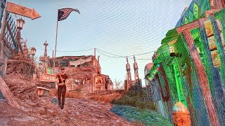 Fallout 4 Coastal Cottage Settlement Build Tour [upl. by Kasper]