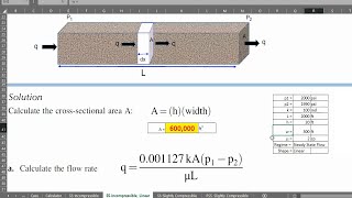 QampA 32 Steady State Linear Flow Incompressible Fluid [upl. by Uri625]