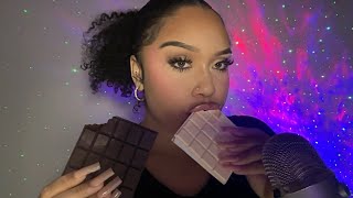 ASMR Eating Chocolate [upl. by Ahto]