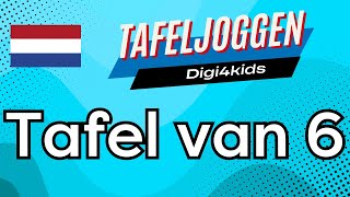 Tafeljoggen  De tafel van 6 [upl. by Nikita]