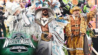 Seth “Freakin” Rollins epic Mummers Parade WrestleMania entrance WrestleMania XL Sunday highlights [upl. by Yenffad]