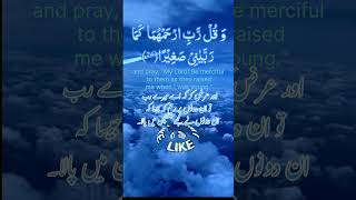 Pray for parentsislamicvideo recitationtilawatislamicshortsviralislamicvideoytshortsshortsyt [upl. by Aneeles]