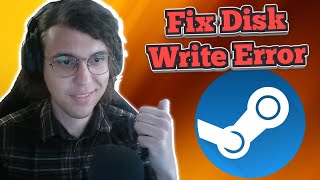 How To Fix Steam Disk Write Error [upl. by Ridan]