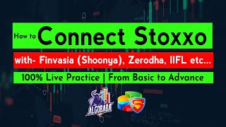 How to Connect Algobaba Stoxxo with Finvasia Shoonya Serodha IIFL amp Other Brokers Tutorial in Hindi [upl. by Ibob709]