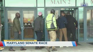 Voters line up as polls open across Maryland [upl. by Adnaral]