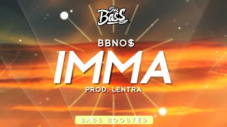 bbno ‒ imma 🔊 Bass Boosted prod lentra [upl. by Cohbath]