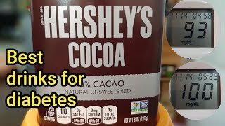 Hersheys Cocoa only 7 mgdl increase of blood sugar Review [upl. by Mukul72]