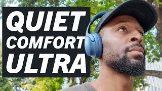 Bose QuietComfort Ultra Review The Best Travel Headphones 🎧✈️ [upl. by Rosalia]