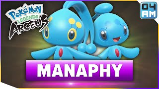 Where To Find MANAPHY amp PHIONE amp How To Catch Them in Pokemon Legends Arceus [upl. by Negaem]