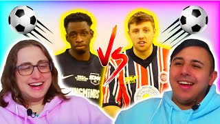 Sidemen  CROSSING BATTLE ROYALE  Eli and Jaclyn REACTION [upl. by Auod]