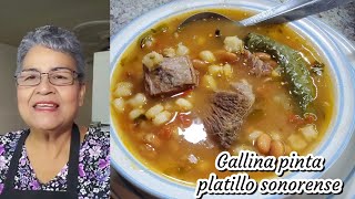 quot Gallina pinta quot Sabroso platillo Tradicional Sonorense 😋🐮🍅🧅🧄🌶🌽 Cocina Tutuli [upl. by Prisca]