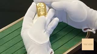 100 GRAM PAMP SUISSE GOLD CAST BAR [upl. by Ninehc]