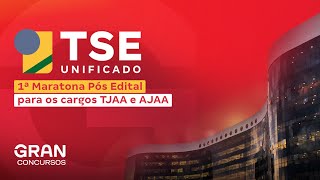 Concurso TSE Unificado  1ª Maratona Pós Edital Analista Judiciário Área Administrativa [upl. by Hillel]