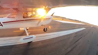 Nailing It The Perfect Landing  N51224 a Cessna 150J  Ray Steelman  Pilot  HD 1080p [upl. by Nospmis]