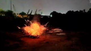 DIWALI CRACKERS TESTING 2024 II NEW RAVAN BOM TESTING [upl. by Marylou]