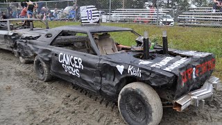 Caledonia County Fair Demolition Derby 8272023 [upl. by Frentz]