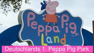 Deutschlands 1 Peppa Pig Park in Günzburg neben dem Legoland öffnet Pfingsten 2024 [upl. by Esilahc]