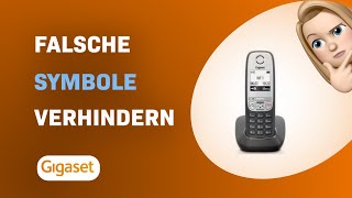 Wie man das kontinuierliche BasisSymbolFlackern am Gigaset A415Telefon behebt [upl. by Innor]