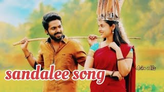 Sandalee ❤️  Sema song  GV Prakash  Arthana Binu  Valliganth  love tamilhitsongs 2018songs [upl. by Wimsatt]