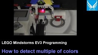 EV3 Programming 17 How to detect multiple of colors Color Sensor Loop amp Switch [upl. by Novoj826]