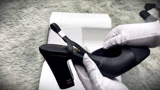 2024 Christmas Gift Real VS Fake Chanel Pumps unboxing checking [upl. by Lenette]