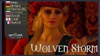 Priscillas Wolven Storm  Witcher 3 All Available Languages  Subs [upl. by Elik980]