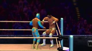 WWE 12 Sin Cara vs Alberto Del Rio for the WWE Championship [upl. by Seften]